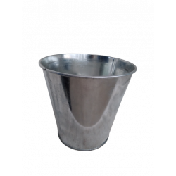 Cache pot zinc 15 cm