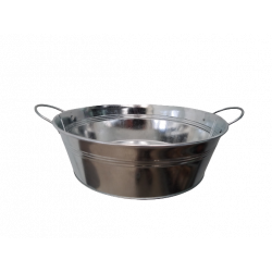 Bassine zinc 25 cm