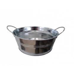 Bassine zinc 20 cm