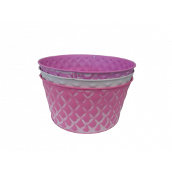 Bassine zinc 24 cm couleur...