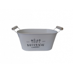 Jardinière zinc 24 X 10 cm...