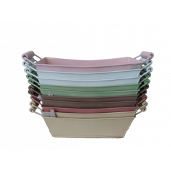 Jardinière zinc couleur...